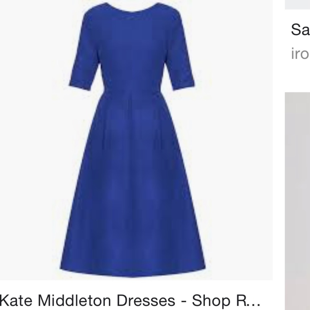 Vintage FRNCH crisp cotton shirt dress